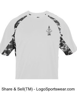 Badger Men's Digital Hook T-Shirt Design Zoom